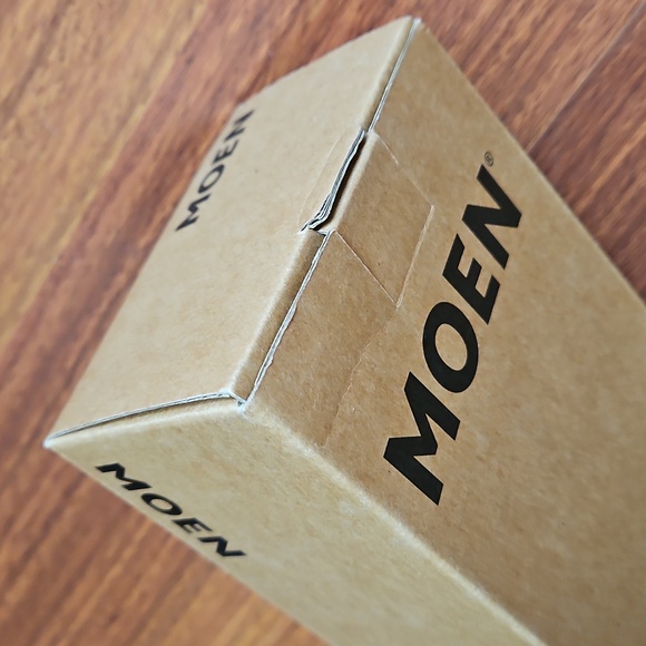 MOEN Genta 24" Towel Bar Matte Black NWT - Picture 4 of 6